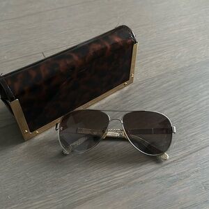 Tory Burch Aviator Sunglasses